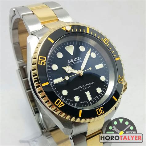 seiko watch that looks like rolex submariner